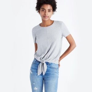 Madewell Texture & Thread Modern Tie Front